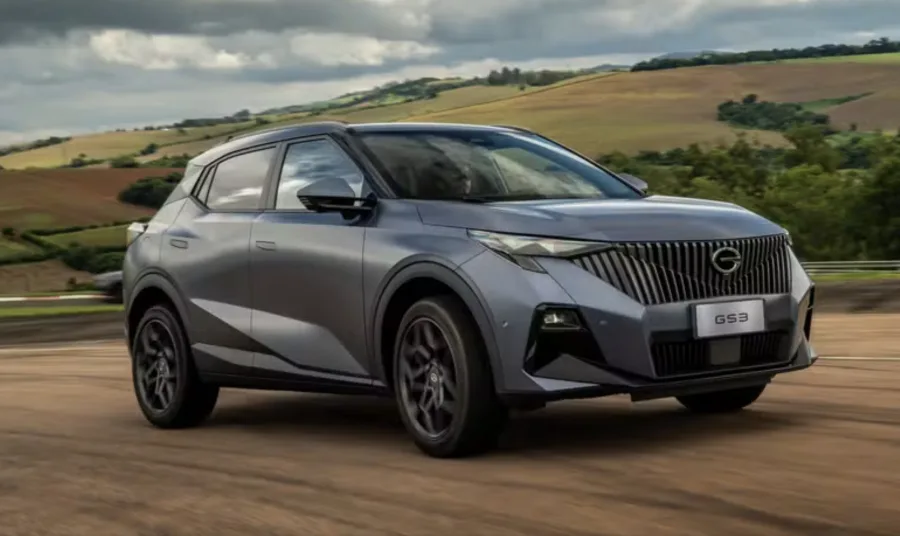 GAC GS3 chega ao Brasil com preço abaixo de VW T-Cross e Hyundai Creta, motor mais potente e proposta agressiva