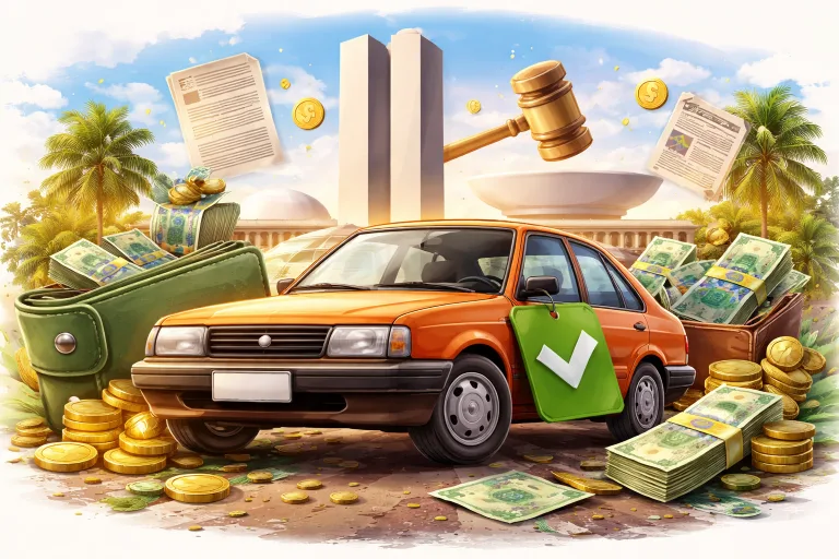 Isenção de IPVA para carros usados: Seu carro tem mais de 10 anos? Projeto em Brasília promete IPVA zero, mas regra inesperada pode excluir grande parte dos motoristas