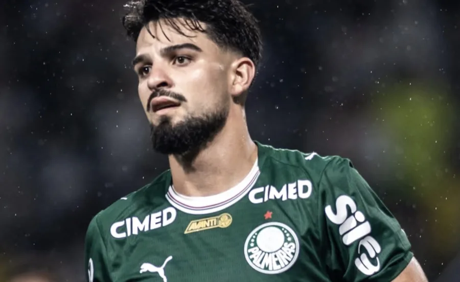 Flaco López do Palmeiras amplia para 2 a 0 sobre o São Paulo com finalização na área em Barueri