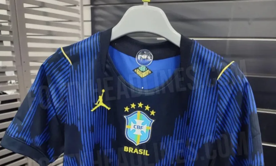 Camisa da Seleção Brasileira 2026: A nova camisa azul do Brasil vazou e tem um detalhe escondido que promete mudar tudo na Copa 2026