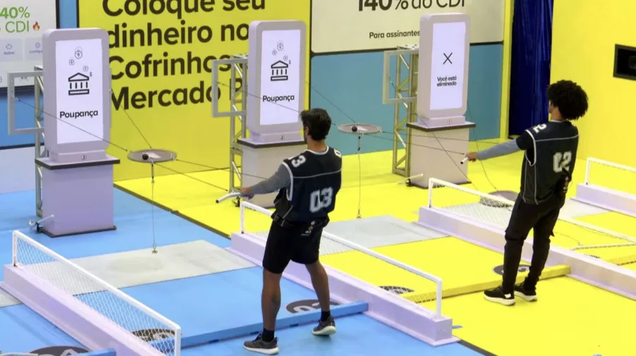 BBB 2026: Alberto Cowboy e Jonas Sulzbach são a última dupla a deixar a Prova do Líder de Resistência
