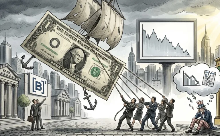 Dólar Hoje caiu mesmo após tensão global: Entenda o que derrubou a moeda no Brasil nesta sexta-feira 06/03/2026