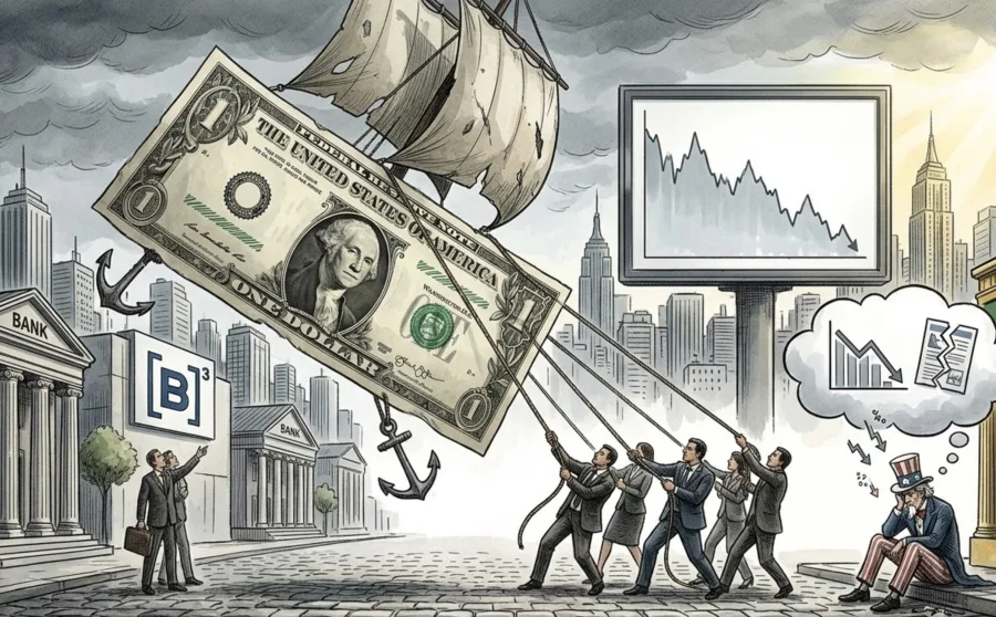 Dólar Hoje caiu mesmo após tensão global: Entenda o que derrubou a moeda no Brasil nesta sexta-feira 06/03/2026