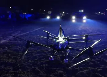 Porto Alegre: Rodeio Nacional de Campo Bom inova com drone para conduzir a imagem de Nossa Senhora Aparecida