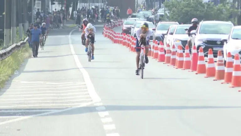 Curitiba: Ironman 70.3 termina com atleta morto durante prova de hoje