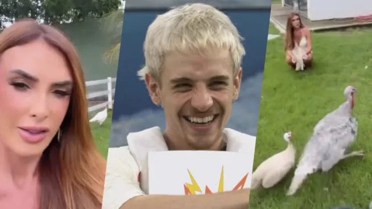 BBB 2026: Nicole Bahls deu nome de participante do BBB 26 a um peru, e o motivo da homenagem virou assunto nas redes