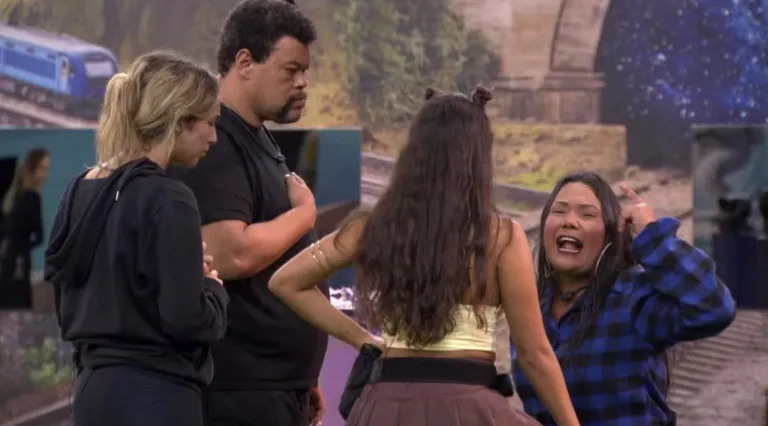 BBB 26: Chaiany chorou após treta com Jordana, mas o conselho de Babu Santana mudou completamente o clima da casa