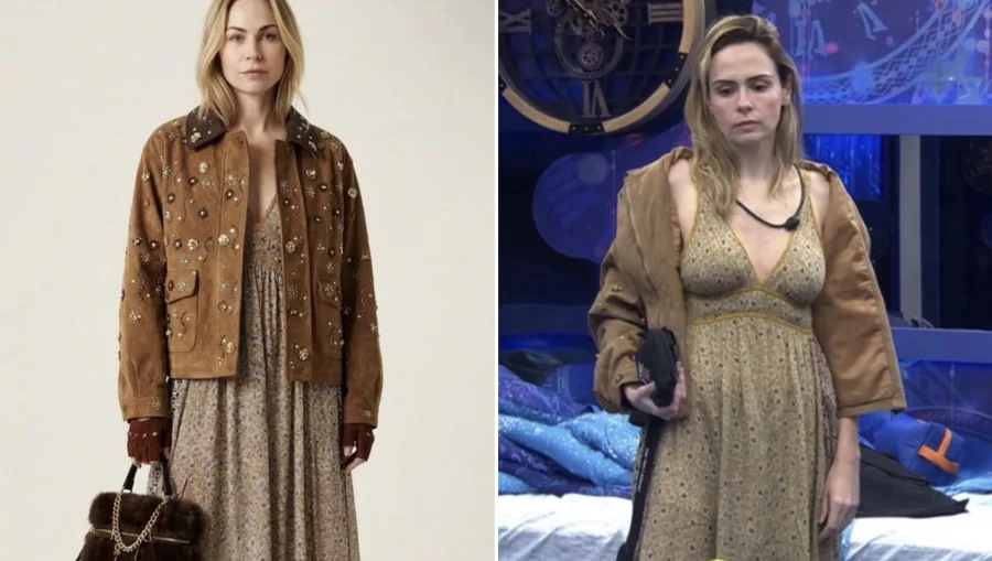 Vestido Ana Paulo na Festa BBB 26 hoje: Conheça o look da marca Animale de quase R$ 5 mil que sister recusou a usar