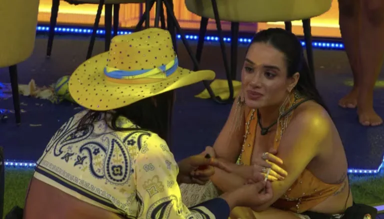 BBB 26 conversa da madrugada: Jordana diz que enxerga Chaiany como vencedora e aconselha sister