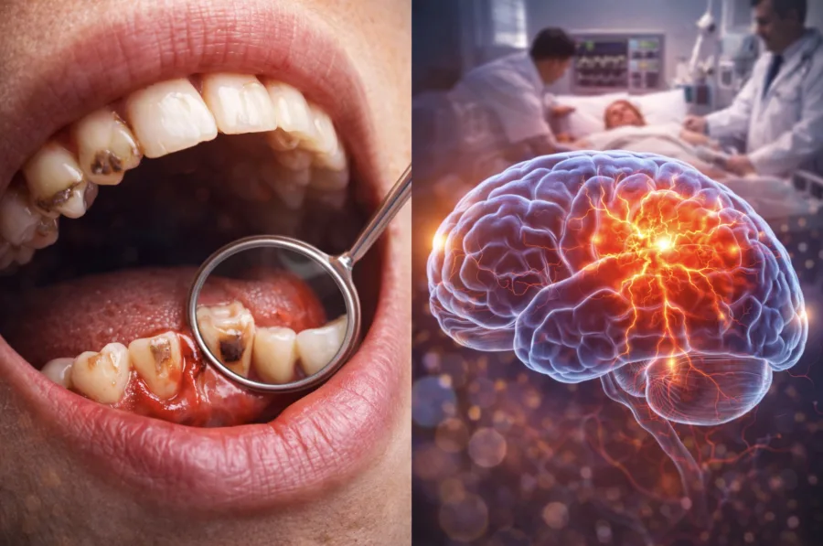 Estudo internacional aponta que cáries e doença gengival podem aumentar o risco de AVC e eventos cardíacos; Pesquisa acompanhou quase 6 mil adultos por duas décadas.