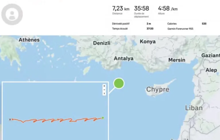 Como um app de corrida entregou a localização de um porta-aviões