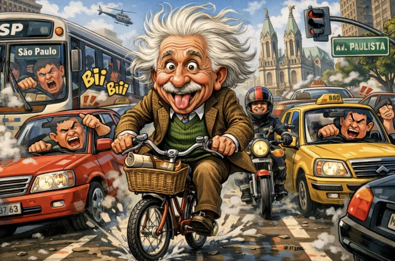 22 de Março: Mensagem de bom dia para domingo “A vida é igual a andar de bicicleta; para manter o equilíbrio, é preciso se manter em movimento”, por Albert Einstein