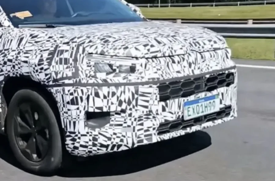 VW Tukan é flagrada em testes e antecipa visual inspirado em Tera e porte próximo à Fiat Toro