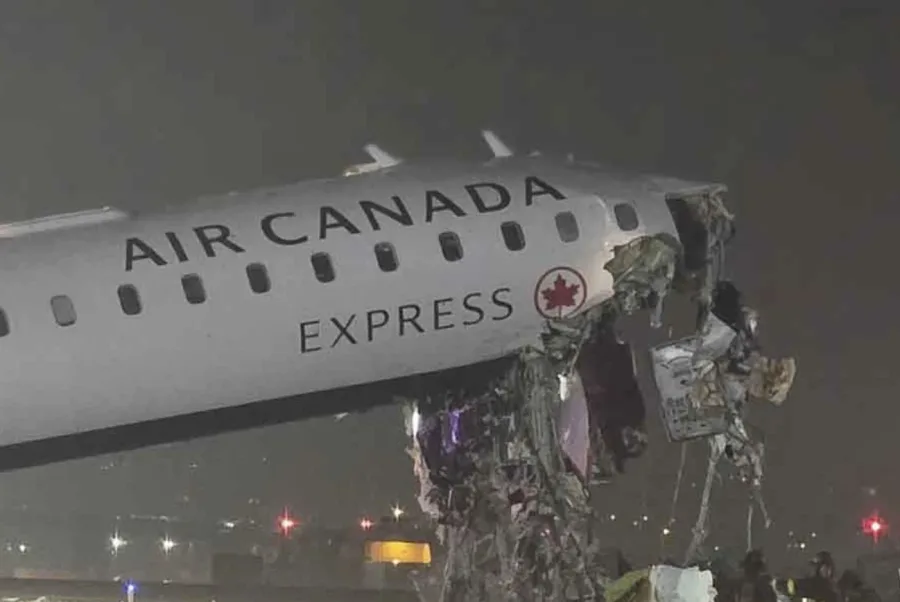 Acidente Air Canada hoje 23/03/2026: Colisão em aeroporto dos EUA mata piloto e copiloto