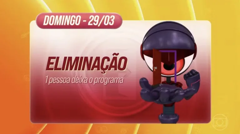 Que horas começa o BBB hoje 29/03/2026? Programação da Globo hoje tem novidades e BBB estará em 2 horários deste domingo