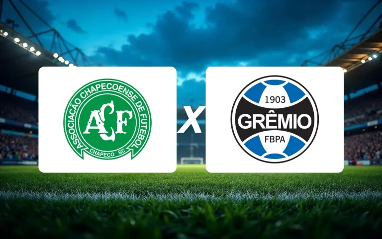 Chapecoense x Grêmio Onde Assistir, horário e palpite: duelo do Campeonato Brasileiro Série A coloca pressão nas duas equipes na Arena Condá