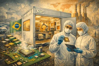 Uma fábrica de chips portátil na USP: Projeto promete reduzir dependência de semicondutores estrangeiros e o impacto pode ser maior do que parece