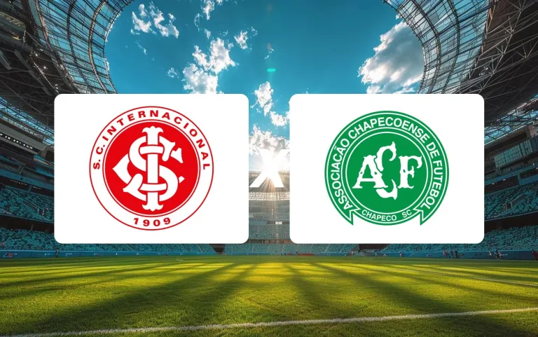 Internacional x Chapecoense Onde Assistir, horário e palpite: duelo direto contra o Z-4 pela 8ª rodada do Campeonato Brasileiro no Beira-Rio