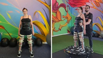 Ex-ginasta Lais Souza aparece de pé durante reabilitação e comove seguidores nas redes sociais após mais de uma década do acidente que mudou sua carreira esportiva