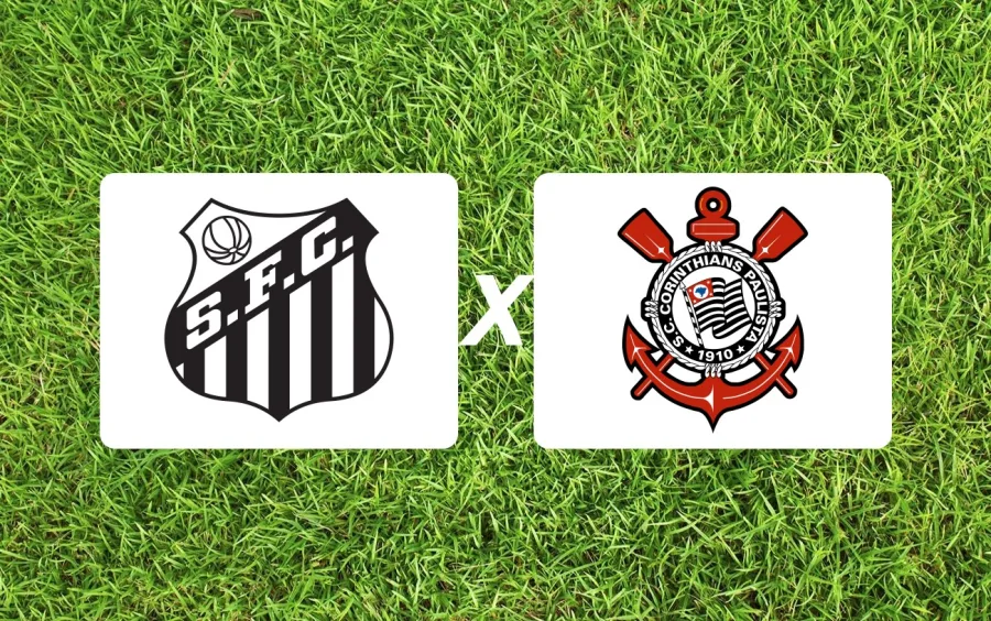 Santos x Corinthians Onde Assistir, horário e palpite: clássico paulista pode mudar o rumo do Brasileirão e agitar a Vila Belmiro