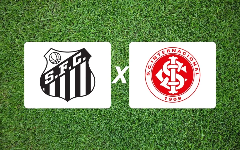Santos x Internacional Onde Assistir, horário e palpite: duelo direto na 7ª rodada do Brasileirão pressiona rivais na tabela