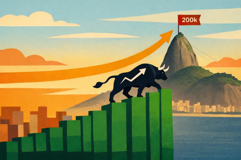 Ibovespa Hoje: Bolsa bate recorde histórico e fecha acima dos 195 mil pontos pela 1ª vez; vai chegar a 200 mil?