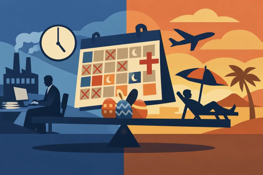 Feriado abril 2026: Esse mês traz dois feriados com chance de folga prolongada e regras que impactam salário e jornada