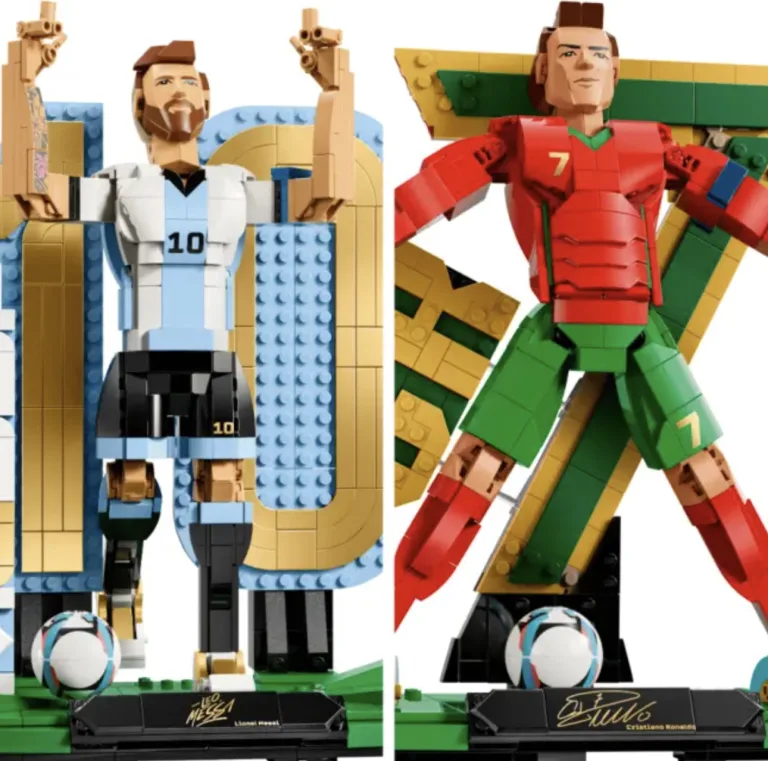 Lego Copa do Mundo 2026: Como são os bonecos LEGO de Messi, CR7, Mbappé e Vini Jr. e o que muda nessa edição da Copa 2026