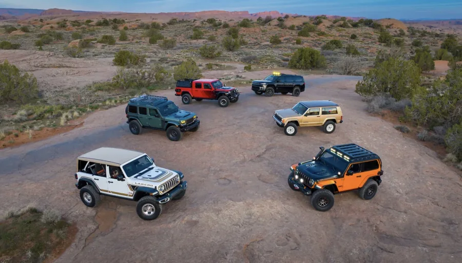 Jeep leva conceito extremo ao deserto e revela planos que podem mudar o futuro do 4×4, veja o que está escondido nesses protótipos