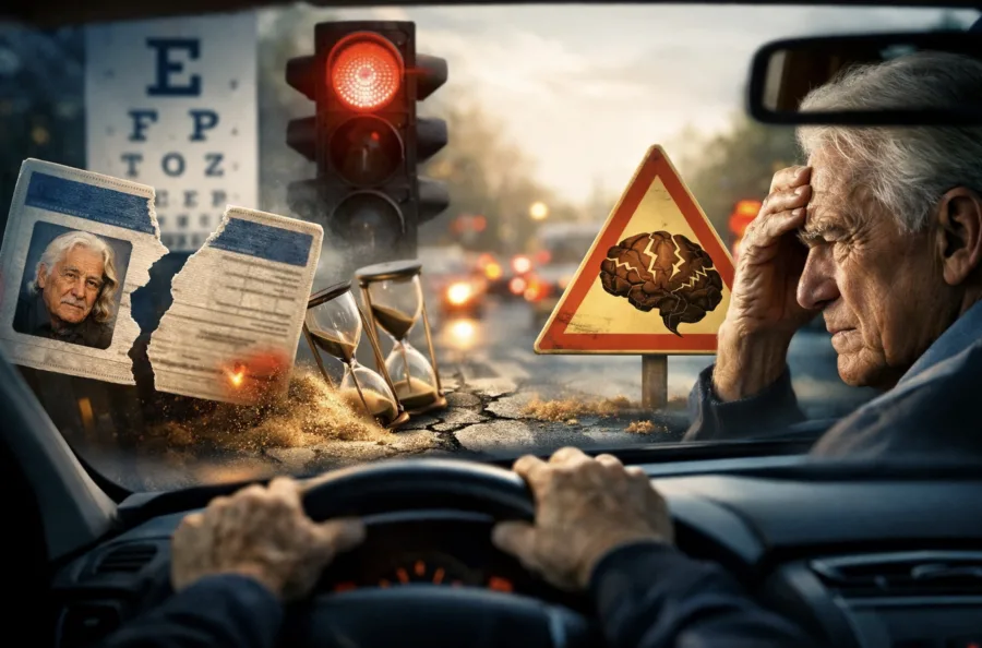 CNH pode ser negada para idosos com doenças que afetam reflexos, visão ou cognição, mesmo que pareçam comuns no dia a dia
