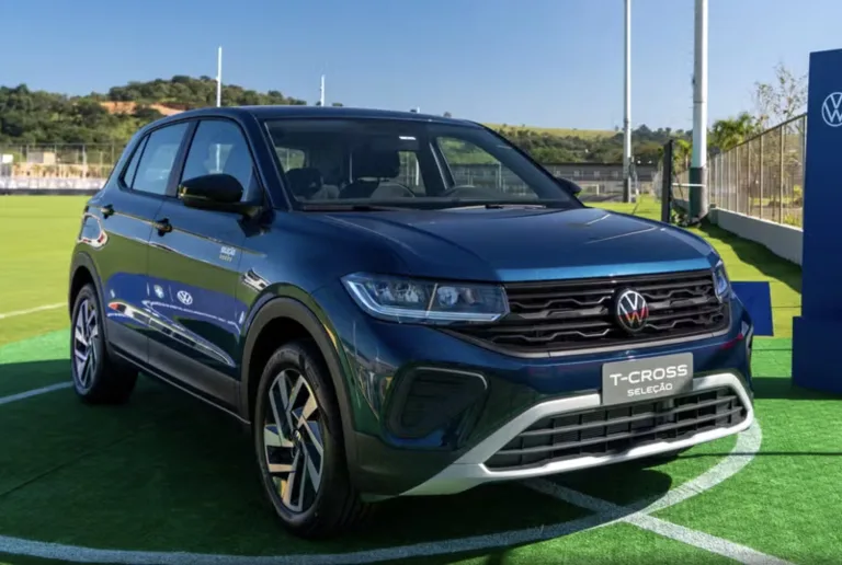 Volkswagen lança T-Cross Seleção por R$ 129.990 e edição limitada vira aposta para Copa 2026