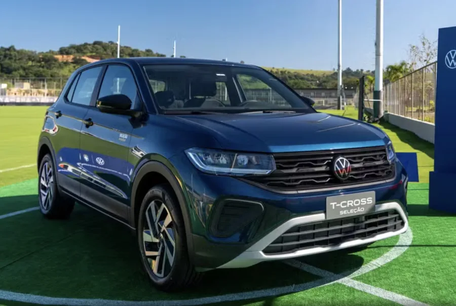 Volkswagen lança T-Cross Seleção por R$ 129.990 e edição limitada vira aposta para Copa 2026