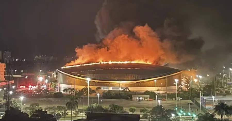 Parque olimpico Rio de Janeiro hoje: Incêndio no Velódromo do Parque Olímpico mobiliza 60 bombeiros e levanta dúvidas sobre origem do fogo no RJ