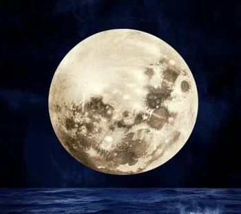 Lua hoje 8 de abril de 2026: fase cheia domina o céu e mudança já tem data