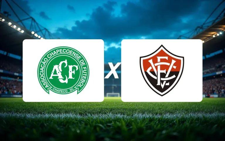 Chapecoense x EC Vitória Onde Assistir, horário e palpite: duelo direto contra a pressão no Campeonato Brasileiro pode mudar rumo das equipes