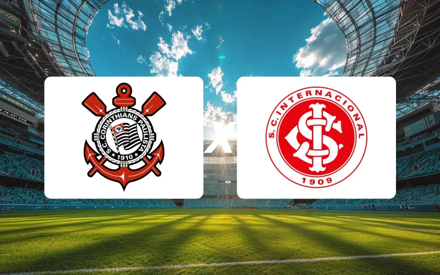 Jogo do Corinthians x Internacional Onde Assistir, horário e palpite: pressão cresce na 10ª rodada do Brasileirão