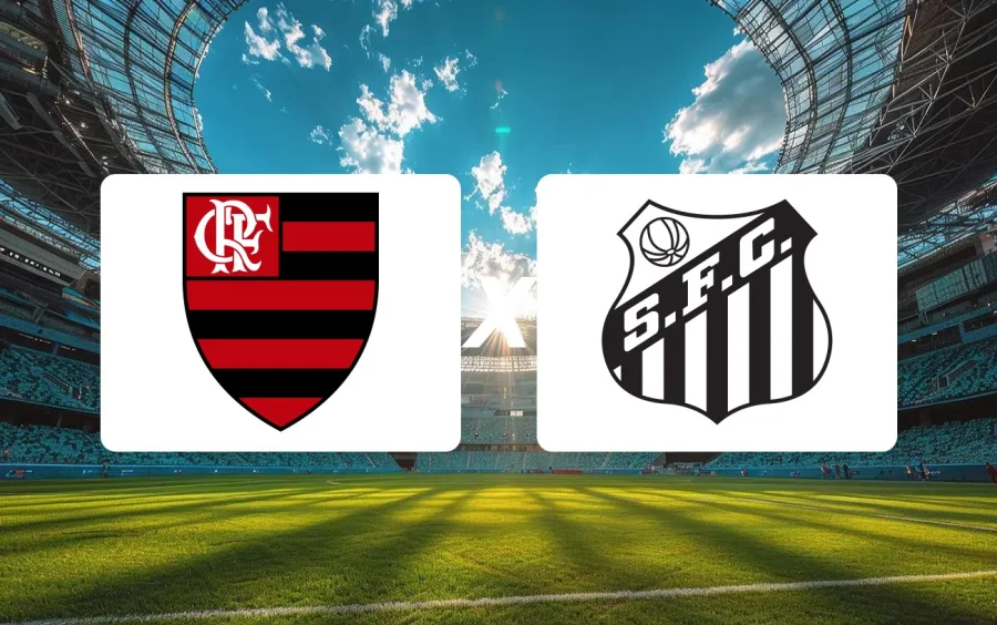 Placar do jogo do Flamengo x Santos Onde Assistir, horário e palpite: duelo da 10ª rodada do Brasileirão coloca pressão no Flamengo e chance de afirmação ao Santos
