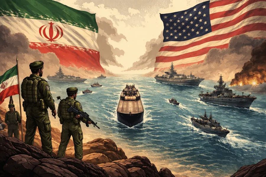 Guerra no Irã Hoje: Iranianos dizem controlar totalmente rota estratégica no Estreito de Ormuz e desafiam EUA; o que isso pode provocar no mundo