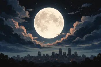 Lua hoje 09/04/2026: fase da Lua Cheia atual, visibilidade e próximas mudanças reveladas