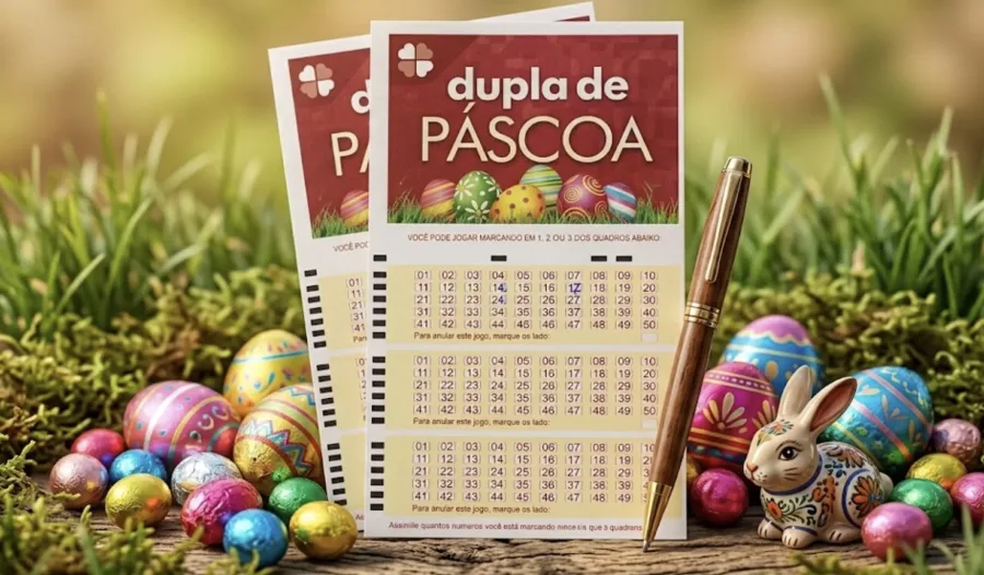 Resultado da Dupla de Páscoa 2026: SAÍRAM OS NÚMEROS DE HOJE, sábado 04/04/2026; veja os números sorteados e entenda como funciona o pagamento do prêmio milionário
