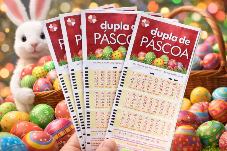 Dupla Sena de Páscoa 2026: Quanto rende R$ 40 milhões do prêmio na poupança