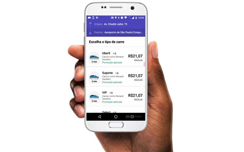 Como é calculado o preço do Uber
