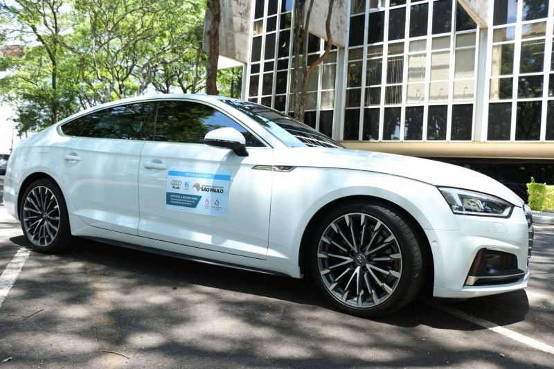 Motor Audi com gás gerado no tratamento de esgoto é testado pela Sabesp