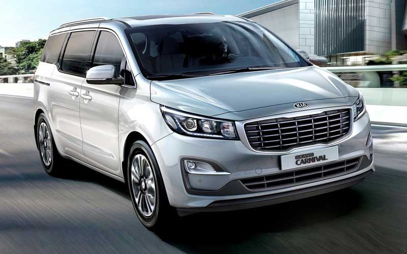 Muito espaço com o Kia Grand Carnival