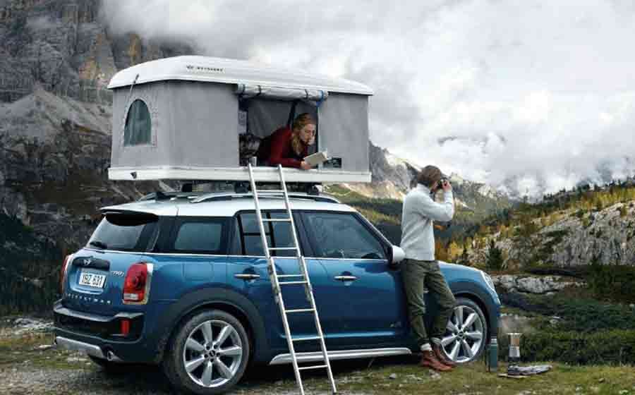 Agora você poderá acampar com seu Mini Cooper Countryman