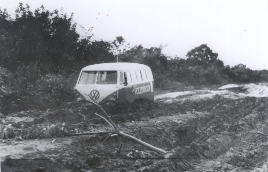 Kombi em testes 1969