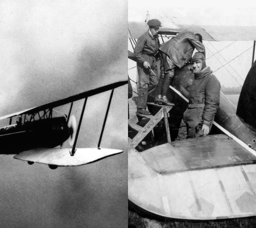 Franz Zeno Diemer decolou do aeroporto de Oberwiesenfeld, em Munique, e colocou seu destino na confiança de um motor de avião BMW IV.