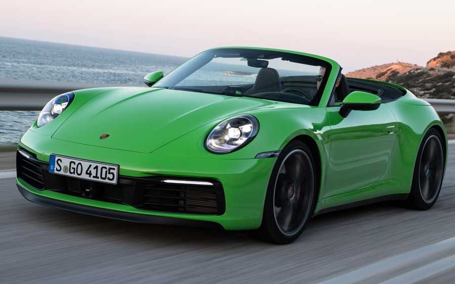 O ronco do Porsche 911 Carrera S Cabriolet é maravilhoso