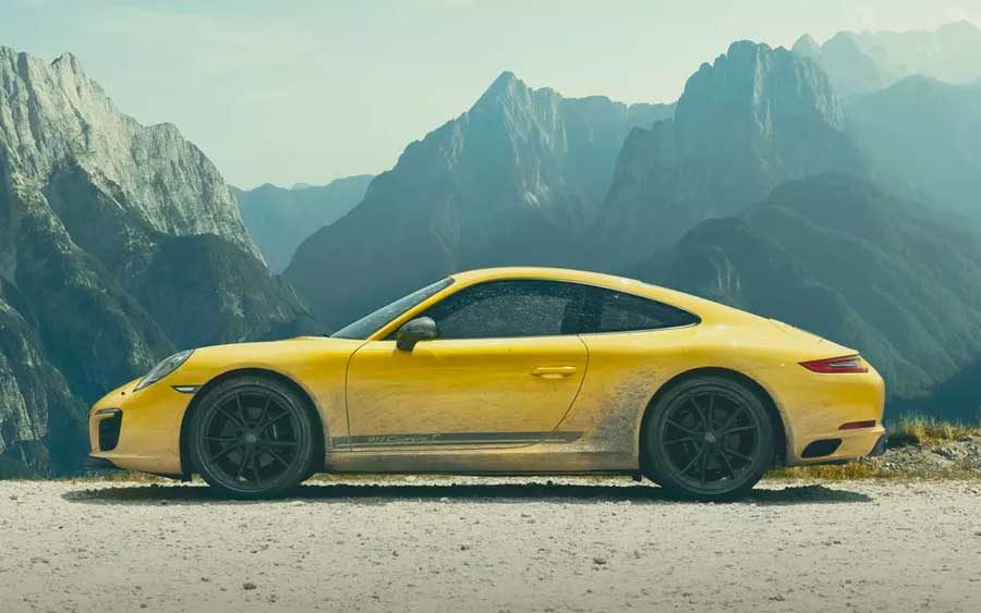 Porsche 911 Carrera T é um dos modelos mais acessíveis da linha