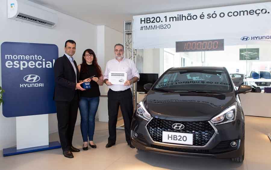 Milionésimo HB20 já foi vendido